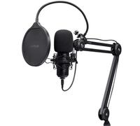 Micrófono Gaming Trust Gaming GXT 270 Emita II+ 25770/ USB/ Negro