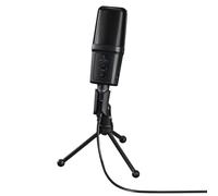 uRage Mic xStr3am Revolution - Micrófono de Juegos (micrófono, -38 dB ± 3 dB, 30-18000 Hz, 2200 Ω, con Cable, 2,5 m), Color Negro