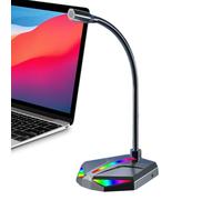 Micrófono genérico para PC,equipo de PC antiruido con iluminación RGB | Micrófono de escritorio, para grabación de estudio en casa, difusión podcast Streaming