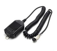 Micrófono HM36 de 8 pines para radios móviles ICOM como IC718 IC765 IC761 IC7200 IC7600 con material y botón PTT fiable para una comunicación clara