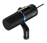 Micrófono HyperX FlipCast USB/XLR dinámico con brazo articulado negro
