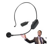 Micrófono inalámbrico amplificador de voz - de radio portátil | Dispositivo de Audio recargable 2 4G, calidad de grabación sin pérdidas con cancelación de ruido para presentación de clase Conf