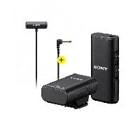 Micrófono inalámbrico compatible con zapata multiinterfaz Sony se reunió Kit de micrófono de solapa estéreo compacto