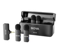 Micrófono inalámbrico de cuatro canales Boya BY-V4 con TRS de 3,5 mm