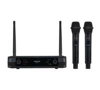 Micrófono Inalámbrico Doble Mano UHF Fonestar SONAIR-2M/ Incluye Receptor