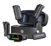 Micrófono inalámbrico Hollyland LARK MAX 2 versión combo para 4 personas | ✅ Black Friday