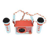 Micrófono Inalámbrico Karaoke, Equipo de Karaoke Portátil, Altavoz Inalámbrico, Abs, Micrófono, Batería de Larga Duración, para Fiestas y Eventos al Aire Libre