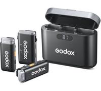 Godox WEC KIT2 Sistema de micrófono inalámbrico de 2,4 GHz