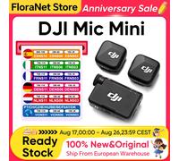 Micrófono Inalámbrico Original DJI Mic Mini con Cancelación Activa de Ruido, 48 Horas de Funcionamiento, Audio de Alta Calidad, Transmisión Estable Mic Mini 1TX 1RX