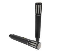 Micrófono Inalámbrico, Sistemas de Micrófono Dinámico de Mano Inalámbrico UHF Portátil con Receptor, Máquina de Canto de Alcance de 100 M para Cantar y Hablar (Black)