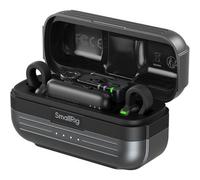 SmallRig Micrófono inalámbrico 5715 S70 con compatibilidad con múltiples dispositivos (negro)