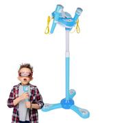 Micrófono Karaoke para Niños - Juego De Soporte para Micrófono,Juego Educativo De con Soporte, Juguetes De con Base, De Pie Interactivo para Niños - para