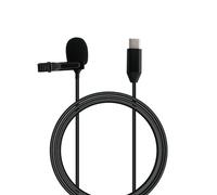 Micrófono Lavalier compatible con cámara DJI Osmo Pocket 3, Insta360 X4 ONE X2 X3 - Micrófono externo USB-C Lav con clip de solapa