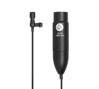 Micrófono Lavalier de 3 pines para videocámaras, micrófono de condensador omnidireccional con cable largo para entrevistas omnidireccionales