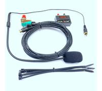Micrófono manos libres de 8 pines con PTT de dedo para radio ICOM IC2200H, IC-2200H, IC2720, IC-2720, IC2820, IC-2820, IC2730 y IC-2730.