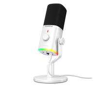 Micrófono Maono PD100X USB/XLR cardioide con DSP y RGB personalizable