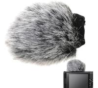 Micrófono Muff de Viento: Cubierta de Parabrisas al Aire Libre Peludo para micrófono de cámara DSLR, Filtro de grabación de reducción de Ruido | Video Audio Wantscreen for Vlog Travel Entrevistas