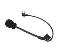 Micrófono Negro de Las Tácticas de Z con el Sonido Claro, Mic de 2 Pin para H50, Auriculares de la Reducción del Ruido para Armorwerx/ Comtac, Material