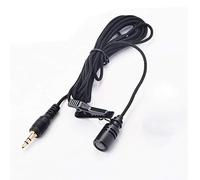 Micrófono omnidireccional de Metal de 0.138 in Lavalier Tie Clip Micrófono Mini Audio Mic para computadora portátil teléfono móvil (Color: Estilo a)