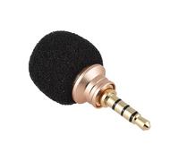 Micrófono omnidireccional portátil mini Andoer EY-610A para teléfonos móviles y smartphones, compatible con grabación.