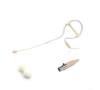 Micrófono para auriculares, gancho para la oreja de 4 pines, micrófono profesional XLR para aplicaciones vocales y de voz, diseño ergonómico ligero para artistas de escenario y conferenciantes