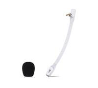 Micrófono para Juegos con Funda de Espuma para Logitech Astro A40 A40TR Replacmenet Headset Mic (Blanco)