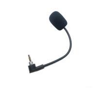Micrófono para juegos de repuesto para auriculares A40 Micrófono desmontable Boom 3.5mm Reducción de ruido Esports Voice Chat Negro 16cm