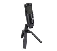 Micrófono para Juegos, Micrófono USB para Juegos para PC, Silencio Rápido, Micrófono de Condensador, Soporte para Trípode, Soporte Antigolpes, Control de Ganancia para