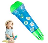 Micrófono para Niños De Karaoke: Juguete para Cantar, Amplificador De Voz | Accesorio Electrónico Educativo Interactivo, Musical con Voz Modificable Y Efectos De Sonido para La Animación Nocturn