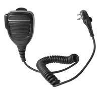 Micrófono para radio Hytera BD505 BD615 PD405 PD505 PD565 de 2 pines con | Micrófono de mano compatible con Midland G15Pro G18 HYT BD505LF BD555 PD485 Power446 TC-446S TC-610 TC-620 Walkie Talkie