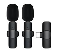 Micrófono para teléfono celular, micrófono de vlogging, transmisor de voz antiestático portátil para redes sociales, hablar en público, escenario, música, estudio al aire libre