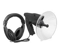 Micrófono parabólico monocular, dispositivo auditivo monocular X8 veces de larga distancia, amplificador de sonido monocular de aumento de hasta 300 pies, observación de la naturaleza
