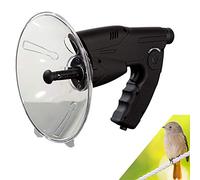 Micrófono parabólico portátil, amplificador de sonido de aumento de oído biónico monocular X8, dispositivo digital de observación y escucha de la naturaleza para escuchar aves y vida silvestre a larga