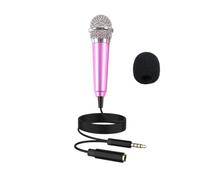 Micrófono Pequeño Para Teléfono Móvil, Compacto, Ligero Portátil Plug &