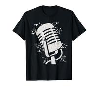 Micrófono Poesía Slam Podcast Colorsplash Cantante Camiseta gráfica económica