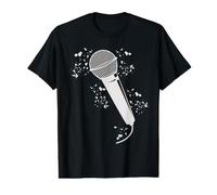 Micrófono Poesía Slam Podcast Colorsplash Cantante Camiseta gráfica económica