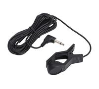 Micrófono Portátil con Clip para Captación de Sonido para Instrumentos de Viento, Ukelele, Sonido Claro con Conector de 3,5 Mm, Posición Fácil de Ajustar, Sintonizador Universal