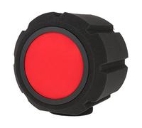 Micrófono portátil de aislamiento vocal de grabación con filtro pop accesorio con espuma absorbente de sonido para grabación de estudio, podcasts, streaming, color rojo estándar