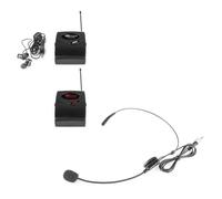 Power Dynamics - TG40 Kit inalámbrico para guía turístico o cámaras, Incluye transmisor, Receptor, Diadema con micrófono y Auriculares, Funciona con Pilas AA, Alcance de 50 Metros en Espacio Abierto