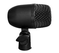 Micrófono profesional de tambor de patada, micrófono de bajo cardioide de metal con base de montaje rápido para uso en escenario y estudio