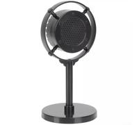 Micrófono retro para teatro y actuaciones, estilo vintage, bar, foto antigua