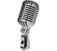 Micrófono Shure 55SH XLR Dinámico Supercardioide Profesional Alámbrico Gris