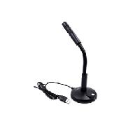 MICROFONO SOBREMESA EQUIP LIFE ONMIDIRECCIONAL USB BRAZO FLEXIBLE BOTON MUTE 245340