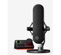 Steelseries Alias Pro Micrófono Condensador Cardioide XLR Negro + Mezclador de Canales