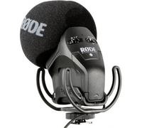 Stereo VideoMic Pro de RØDE - Versátil micrófono estéreo para uso en cámara con dos cápsulas de ½ pulgada en disposición fija X/Y para filmaciones, creación de contenidos y grabación en localizaciones