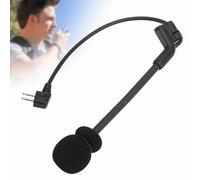 Micrófono Sustvita Sturdy 2 pin, micrófono de video externo versátil, diseñado para la serie Peltor Comtac