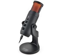Micrófono The G-Lab K-Mic Natrium USB cardioide con retroiluminación RGB