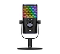 Micrófono Thermaltake TT GS50 USB condensador con control giratorio y soporte de mesa