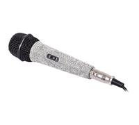 WeGeek - Trevi EM 30 Star - Micrófono dinámico unidireccional con Cable de 5 m, Conector XRL (cañón), Cuerpo de Metal Efecto Diamante