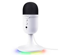 Micrófono Trust Gaming GXT 234W Yunix/ USB/ Blanco